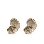 Peridot Stud Earrings – 18K Gold and Sterling Silver - Image 4