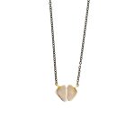 Rose Quartz AquaMarine Necklace - 18K Gold and 925 Sterling Silver - Image 4