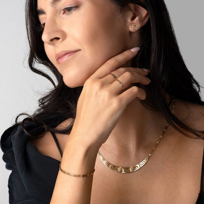 Meander Ring - 14k Yellow Gold - Image 4