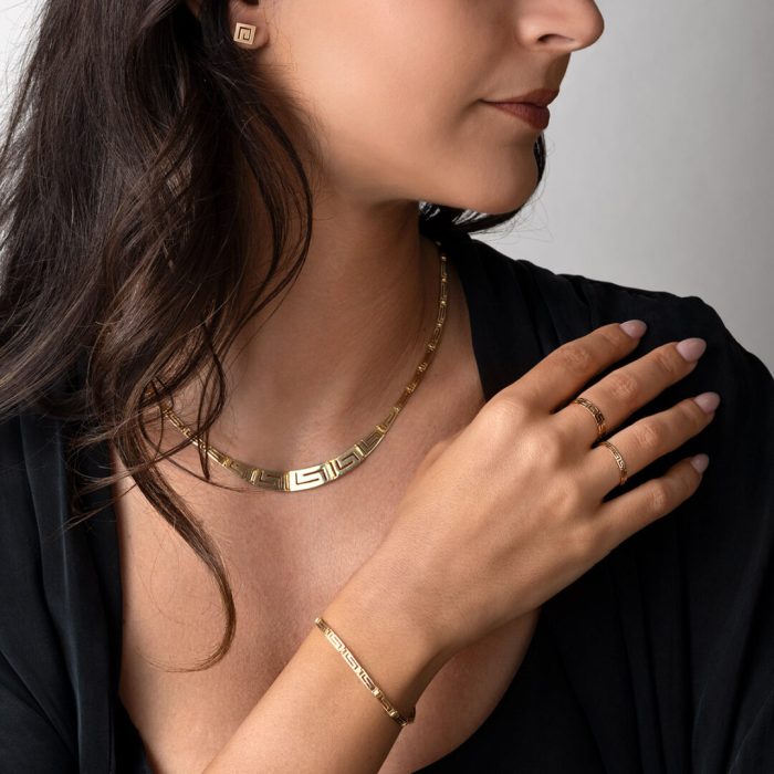 Meander Ring - 14k Yellow Gold - Image 2