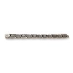 Byzantine Multi Stone Link Bracelet – Sterling Silver Yianni Jewelry - Image 6
