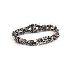 Hercules Knot Link Bracelet – Sterling Silver Yianni Jewelry - Image 3