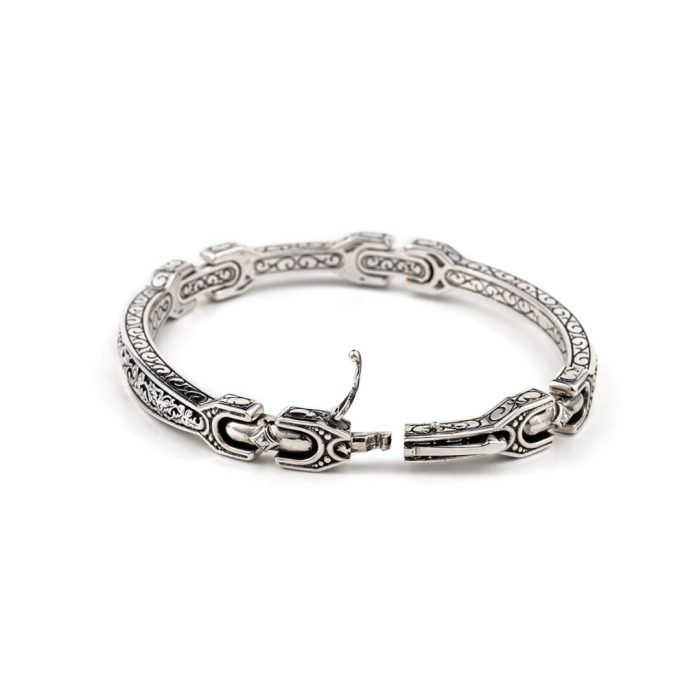 Bangle Bracelet – Sterling Silver Yianni Jewelry - Image 3
