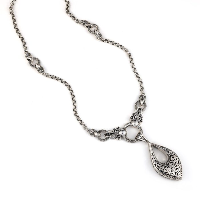 Byzantine Chain in Sterling Silver - Yianni Jewelry - Image 2