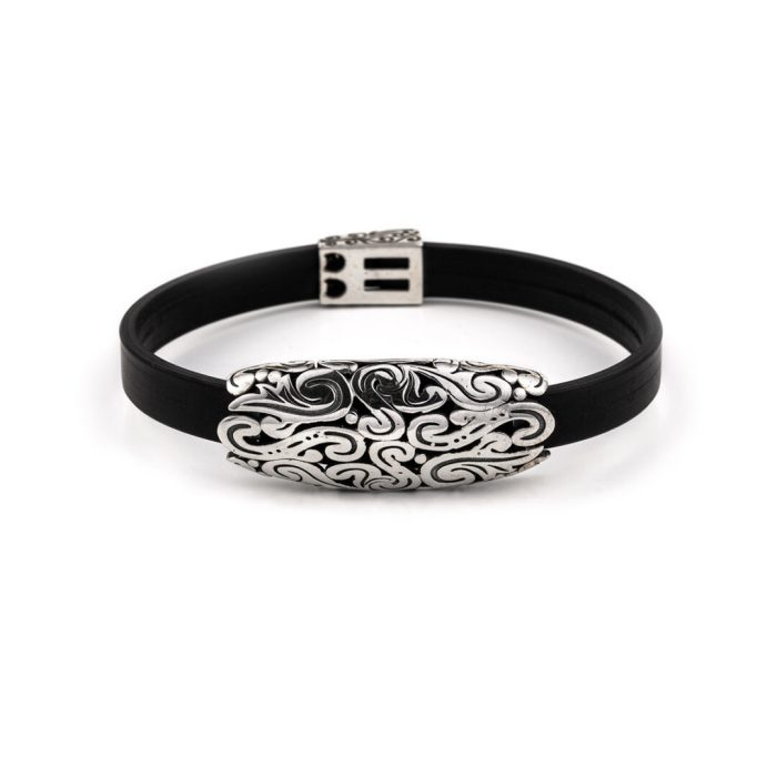 Floral Bracelet – Sterling Silver Yianni Jewelry - Image 1
