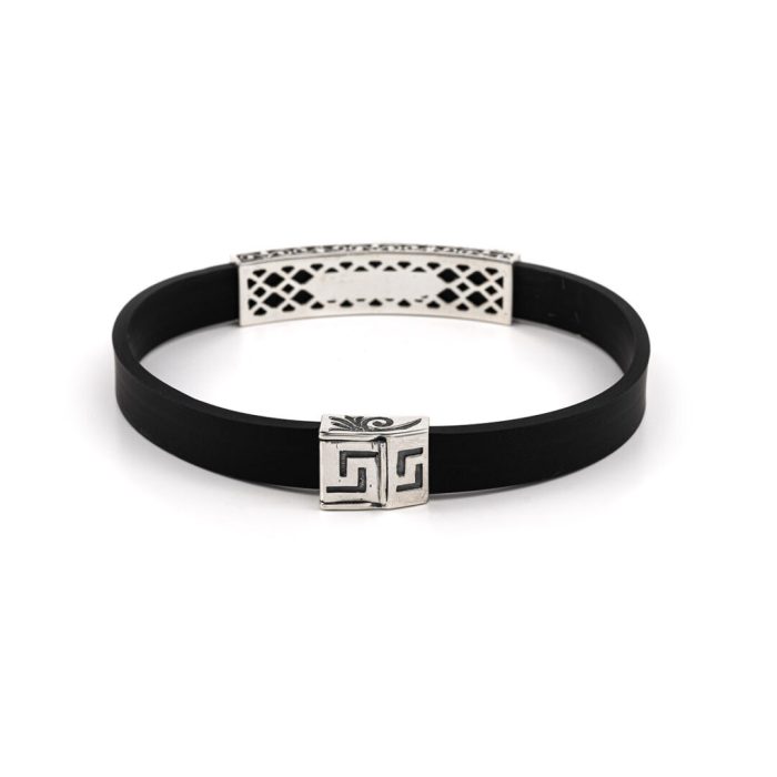 Greek Key Bracelet – Sterling Silver Yianni Jewelry - Image 2