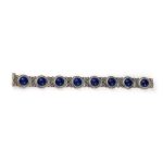 Lapis Lazuli Link Bracelet – Sterling Silver Yianni Jewelry - Image 4