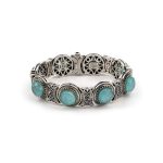 Amazonite Doublet Bracelet – Sterling Silver Yianni Jewelry
