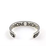 Byzantine Cuff Bracelet – 925 Sterling Silver Yianni Jewelry - Image 5