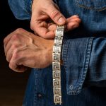 Meander Link Bracelet – 925 Sterling Silver – Yianni Jewelry - Image 5