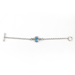 Good Luck Eye Charm Bracelet – Sterling Silver Yianni Jewelry - Image 3