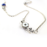 Necklace Mother of Pearl and Lapis Lazuli - Yianni Jewelry - Image 2