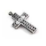 Jesus Cross Pendant Sterling Silver – Yianni Jewelry - Image 2