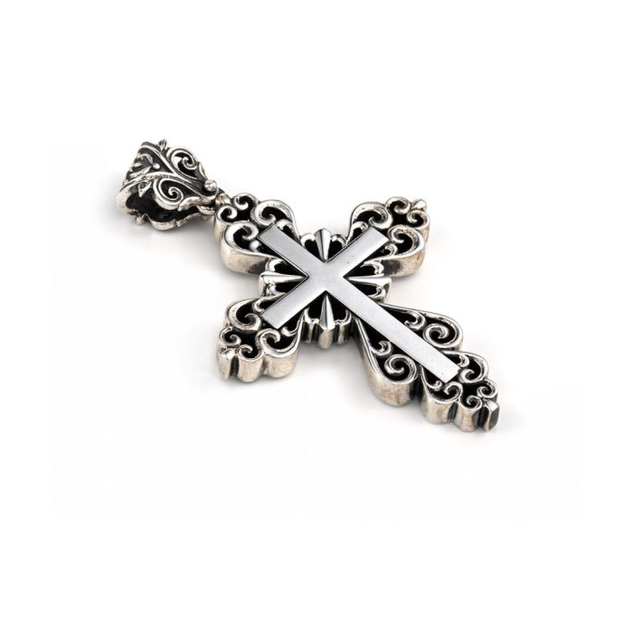 Cross Pendant Odin Sterling Silver – Yianni Jewelry - Image 1