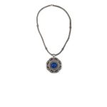 Byantine Lapis Lazuli Pendant Sterling Silver – Yianni Jewelry - Image 3
