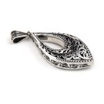 Βυζαντινό Μενταγιόν Σταγόνα Ασήμι 925 - Yianni Jewelry