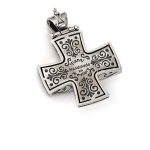 Cross Pendant Zeno Sterling Silver - Yianni Jewelry - Image 2