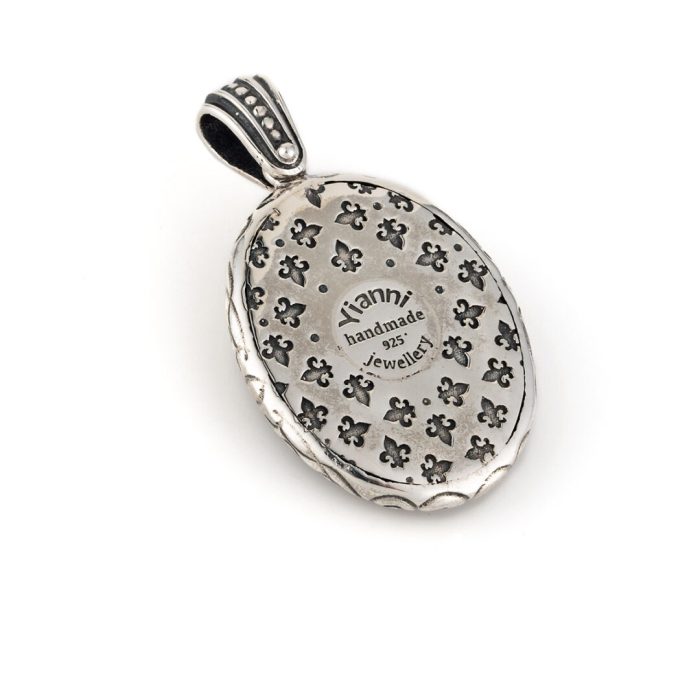 ICXC NIKA Cross Pendant Sterling Silver – Yianni Jewelry - Image 2