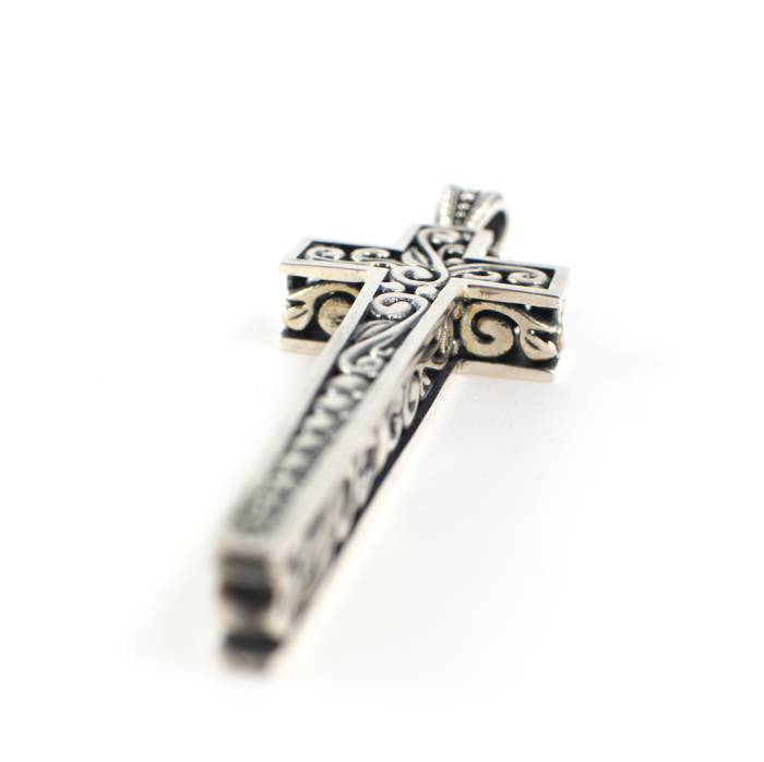 Sterling Silver Cross - Yianni Jewelry - Image 2