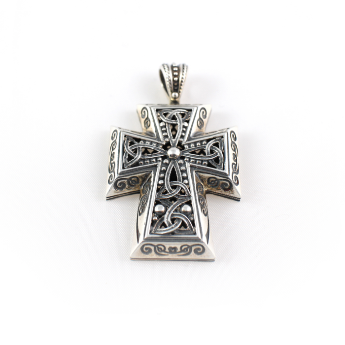 Βυζαντινός Σταυρός Ασήμι 925 - Yianni Jewelry - Image 1