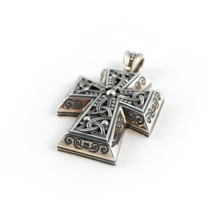 Βυζαντινός Σταυρός Ασήμι 925 - Yianni Jewelry - Image 2