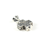 Byzantine Silver Cross Julian - Yianni Jewelry - Image 2
