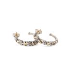 Kassandra Hoops earrings in 18K Gold and Sterling Silver