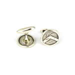 Spartan Shield Cufflinks - 925 Sterling Silver - Image 5
