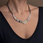 Athena and Owl Necklace – 925 Sterling Silver and Gold Plated - Image 2