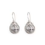 Gerochristo - Iris Earrings in Sterling Silver with Lapis Gemstone - Image 2