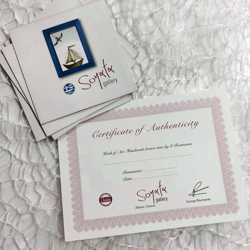 sonata gallery certificate