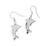 Dolphin Opal Earrings - 925 Sterling Silver - Image 2