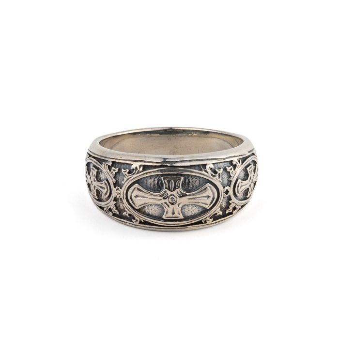 Gerochristo – Patmos ring in Sterling Silver