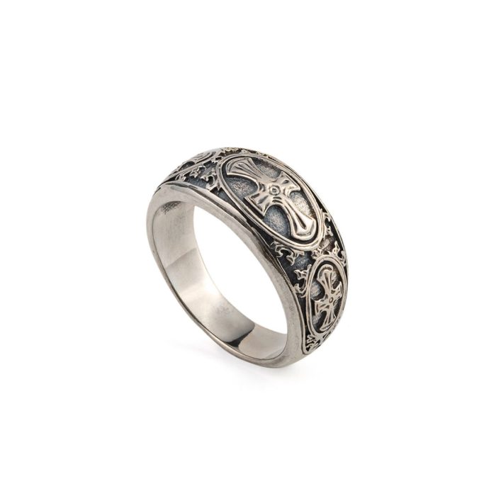 Gerochristo – Patmos ring in Sterling Silver - Image 2