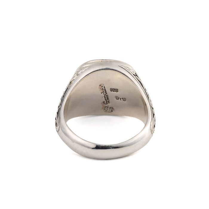 Gerochristo – Byzantine ring in Sterling silver - Image 3