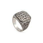 Gerochristo – Patmos Ring in Sterling Silver - Image 2