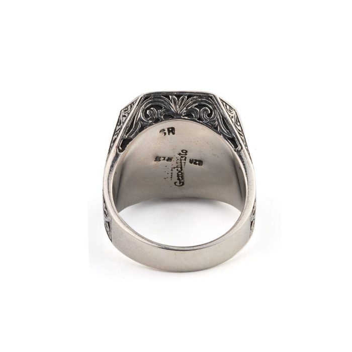 Gerochristo – Patmos Ring in Sterling Silver - Image 3