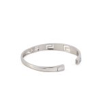 Greek Key Opal Bangle Bracelet - 925 Sterling Silver - Image 5