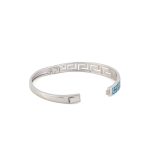 Βραχιόλι Bangle Μαίανδρος με Όπαλ - Άσήμι 925 - Image 3