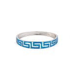 Βραχιόλι Bangle Μαίανδρος με Όπαλ - Άσήμι 925 - Image 4