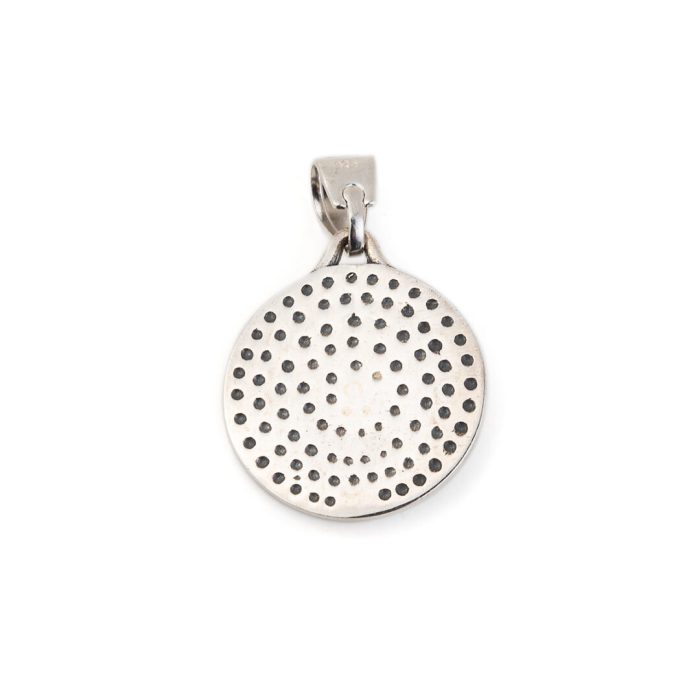Medusa and Meander Pendant - 925 Sterling Silver - Image 5