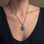 Medusa and Meander Pendant - 925 Sterling Silver - Image 7