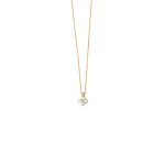 Cross Necklace with Enamel – 14K Gold - Image 3