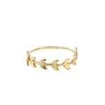 Leaf Ring - 14K Yellow Gold