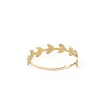 Leaf Ring - 14K Yellow Gold - Image 3