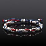 Sterling Silver Link and Cord Bracelet - Image 6