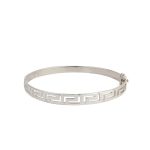 Meander Bangle Bracelet – 925 Sterling Silver - Image 4