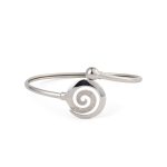 Spiral Hinge Bracelet - 925 Sterling Silver - Image 3
