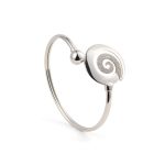 Spiral Hinge Bracelet - 925 Sterling Silver - Image 2
