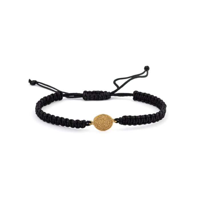 Phaistos Disc Macrame Bracelet - Image 2